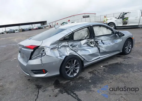 2020 Honda Civic Ex-L from USA, damaged, VIN 19XFC1F71LE221047
